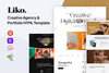 Liko - Creative Agency & Portfolio HTML Template - Waizmart